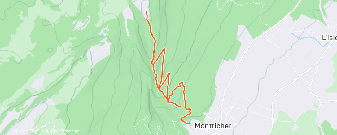 Map of the activity, Jo Chloé Châtel