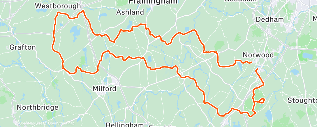 アクティビティ「Goddamn WARM out here」の地図