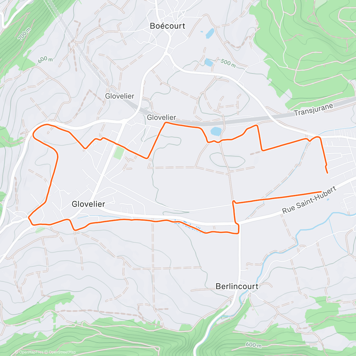 Map of the activity, Les voili, les voilà 2️⃣'0️⃣0️⃣0️⃣ km pour cette année 2025 💪😃💥💯