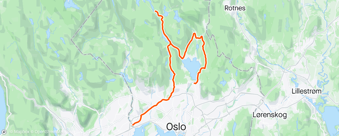 Map of the activity, Grus med Mette ☀️🏖️