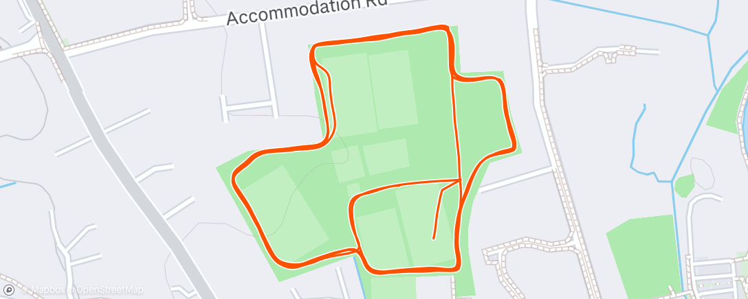 Map of the activity, Parkrun #124 Queen Elizabeth's Grammar School shake out