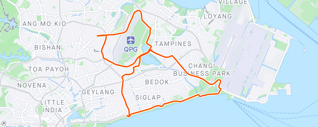 Map of the activity, Ride - Solo | Base