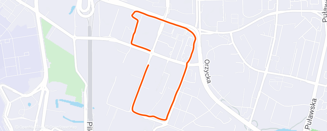 Map of the activity, Afternoon Walk