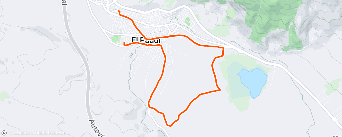 Map of the activity, Regenerativo con la Jefa