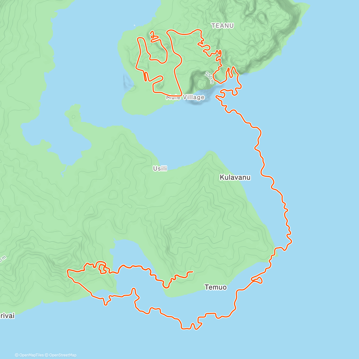 Map of the activity, Zwift - Itza Party in Watopia