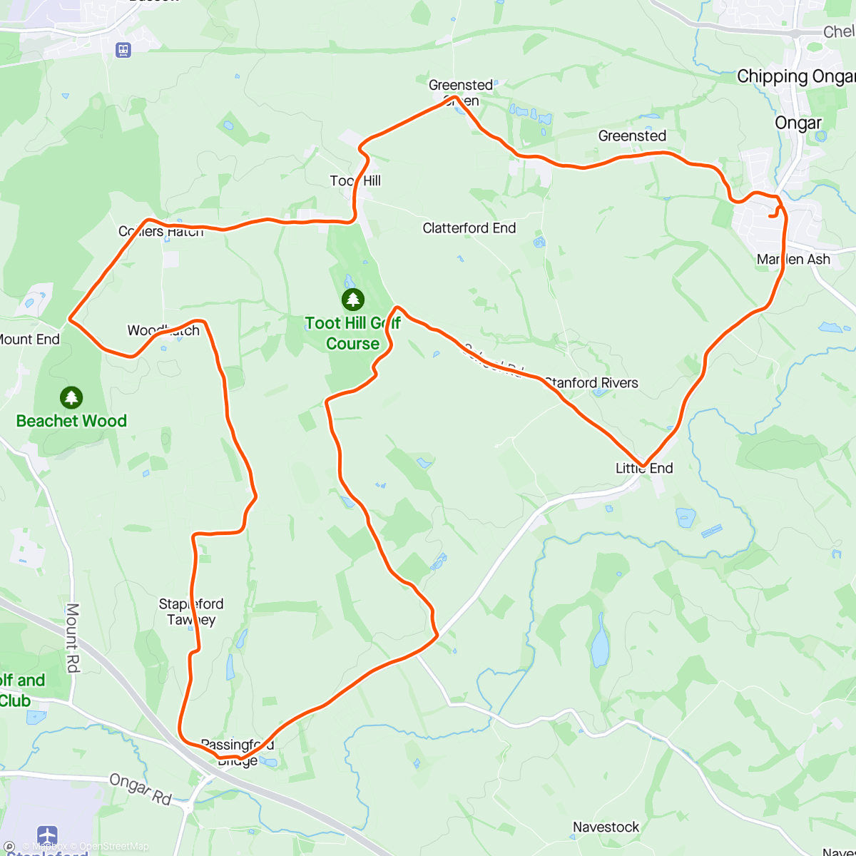 Map of the activity, Blowy 💨 🚲 today 🇺🇦