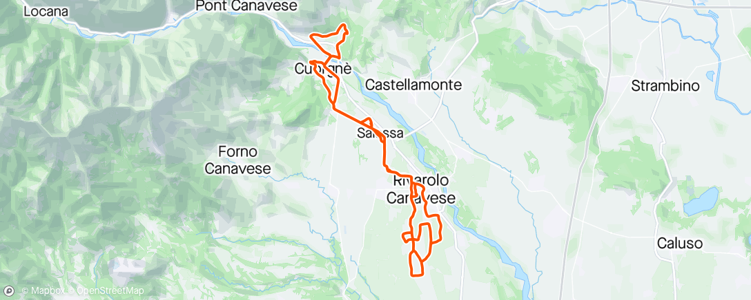 Map of the activity, Evitando le nuvole scure...