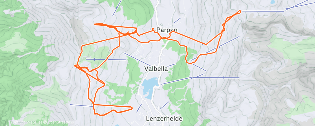 Map of the activity, Day17