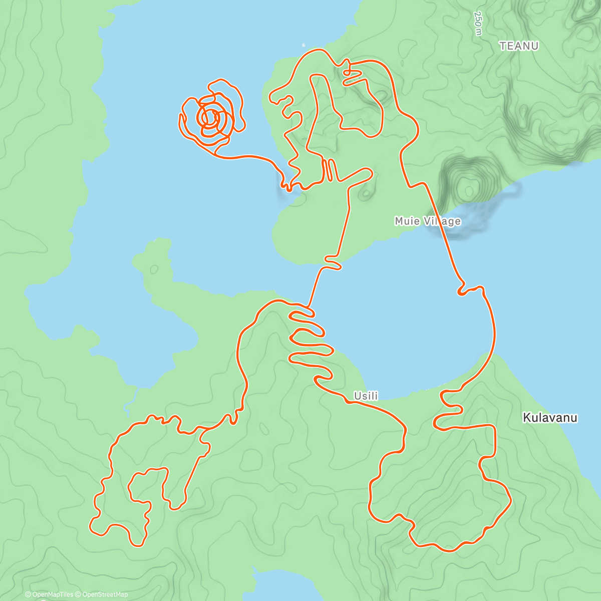 Карта физической активности (Zwift - : 3h z2 on The Mega Pretzel in Watopia)