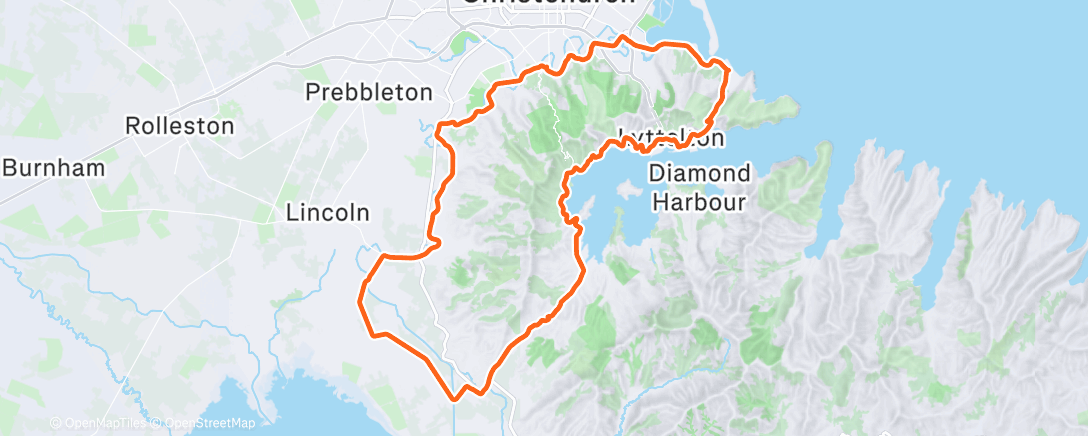 Map of the activity, WW Long Bays