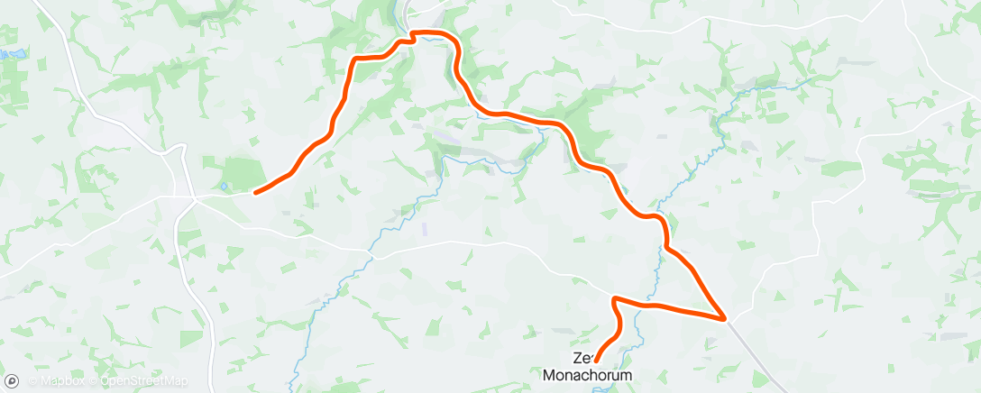 Map of the activity, Lovely ride until pot hole cut it it short 🥲