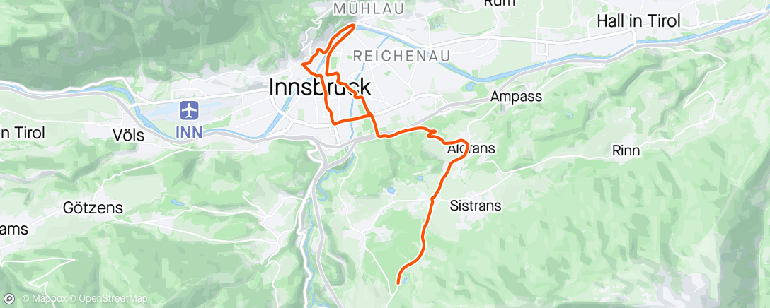 Map of the activity, Zwift - Race: Cocorico Master Race League - Bikes France (A) on Innsbruck KOM After Party in Innsbruck