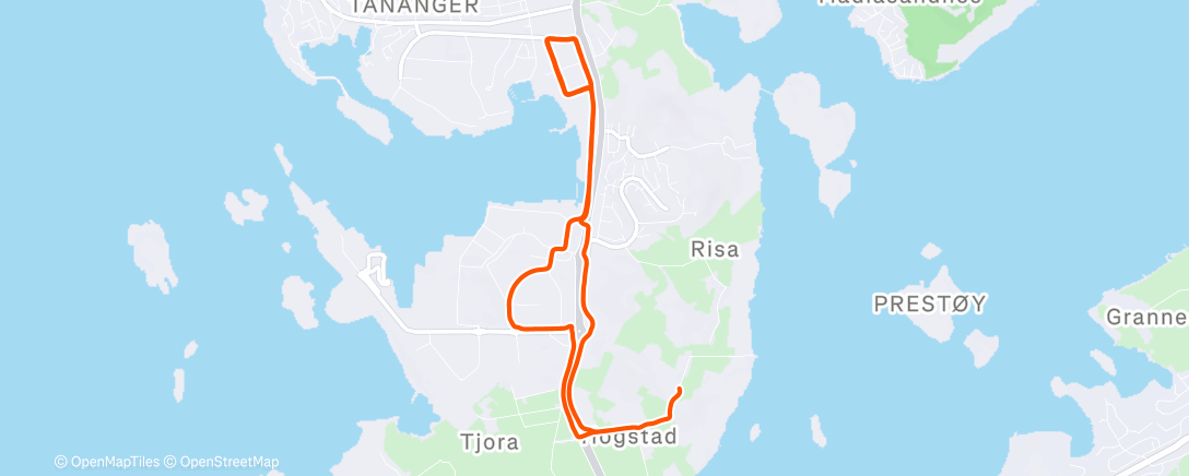 Mapa de la actividad (10 x 1000m ☃️)