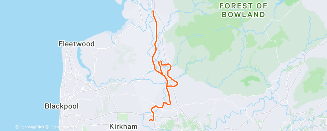 Map of the activity, Weather With You - Crowded House