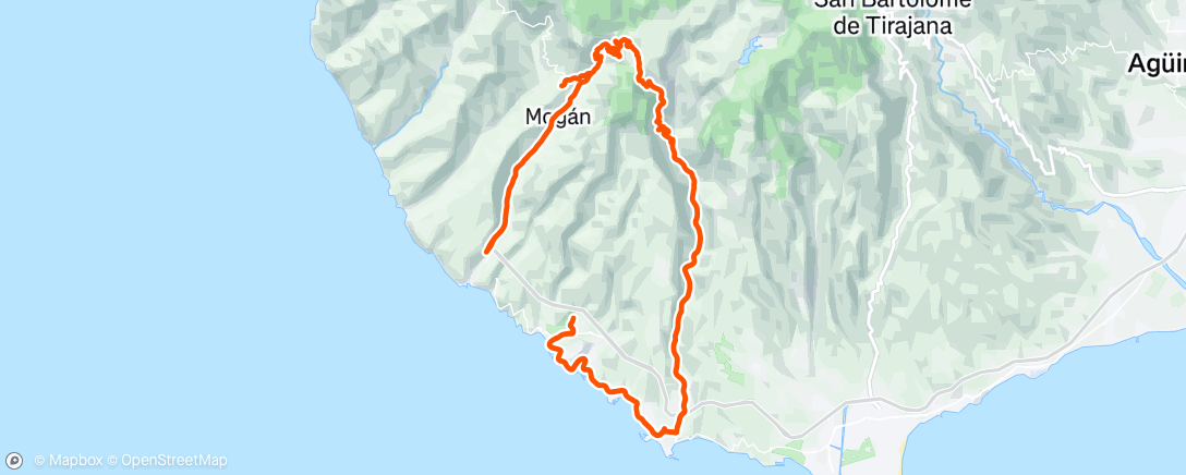 Карта физической активности (Morning Ride)