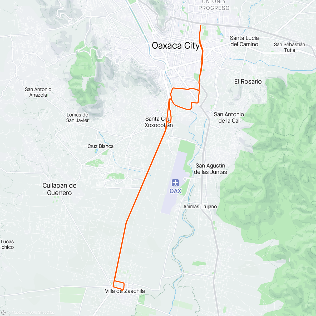 Map of the activity, Turistiando 🤭