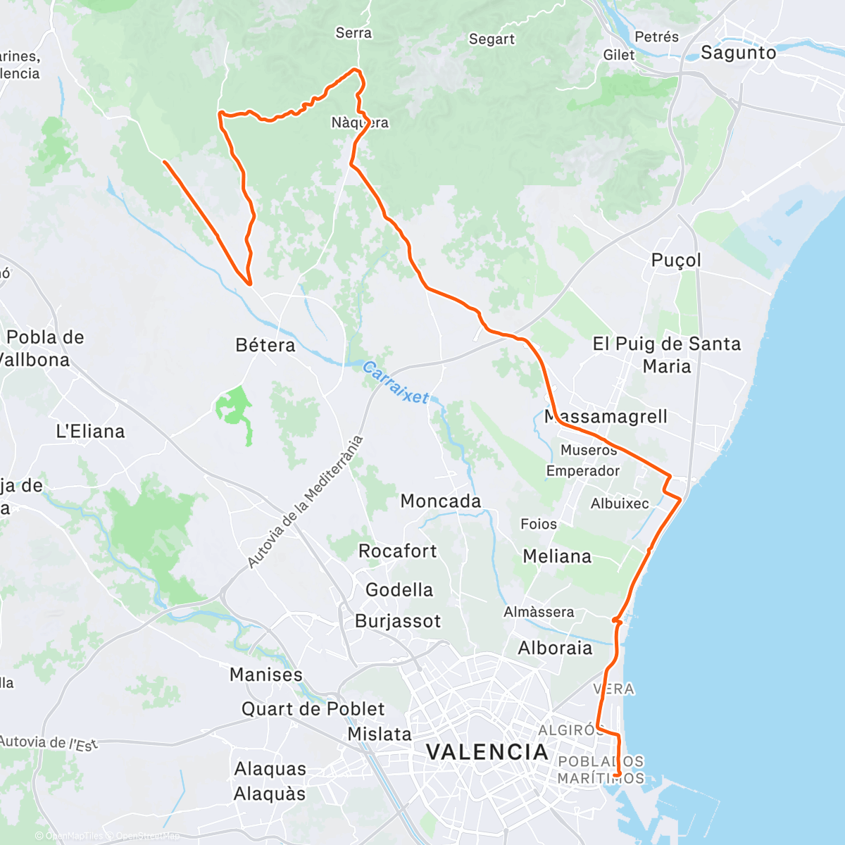 Map of the activity, ROUVY - AEC 1 - 2025-12-18