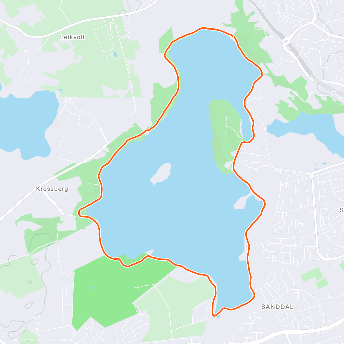 Map of the activity, Julaløpet 2025🏃‍♂️🎅🏻
