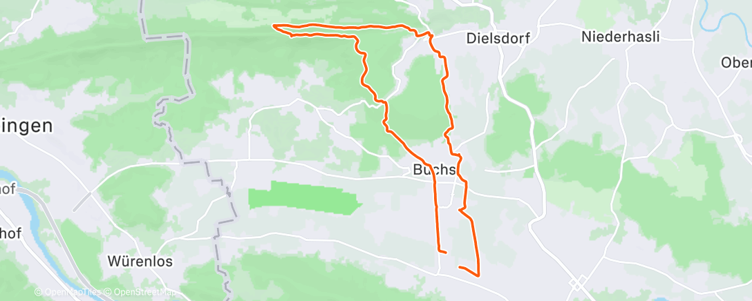 Карта физической активности (Kurzausflug ins Winterwonderland ❄️☀️)