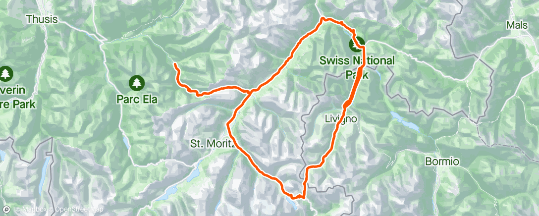 Map of the activity, Livigno D11 - 🇨🇭🤍