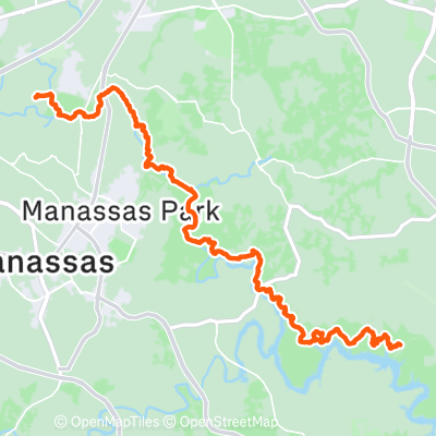 Bull Run Occoquan Trail | 17.9 mi Hiking Trail on Strava