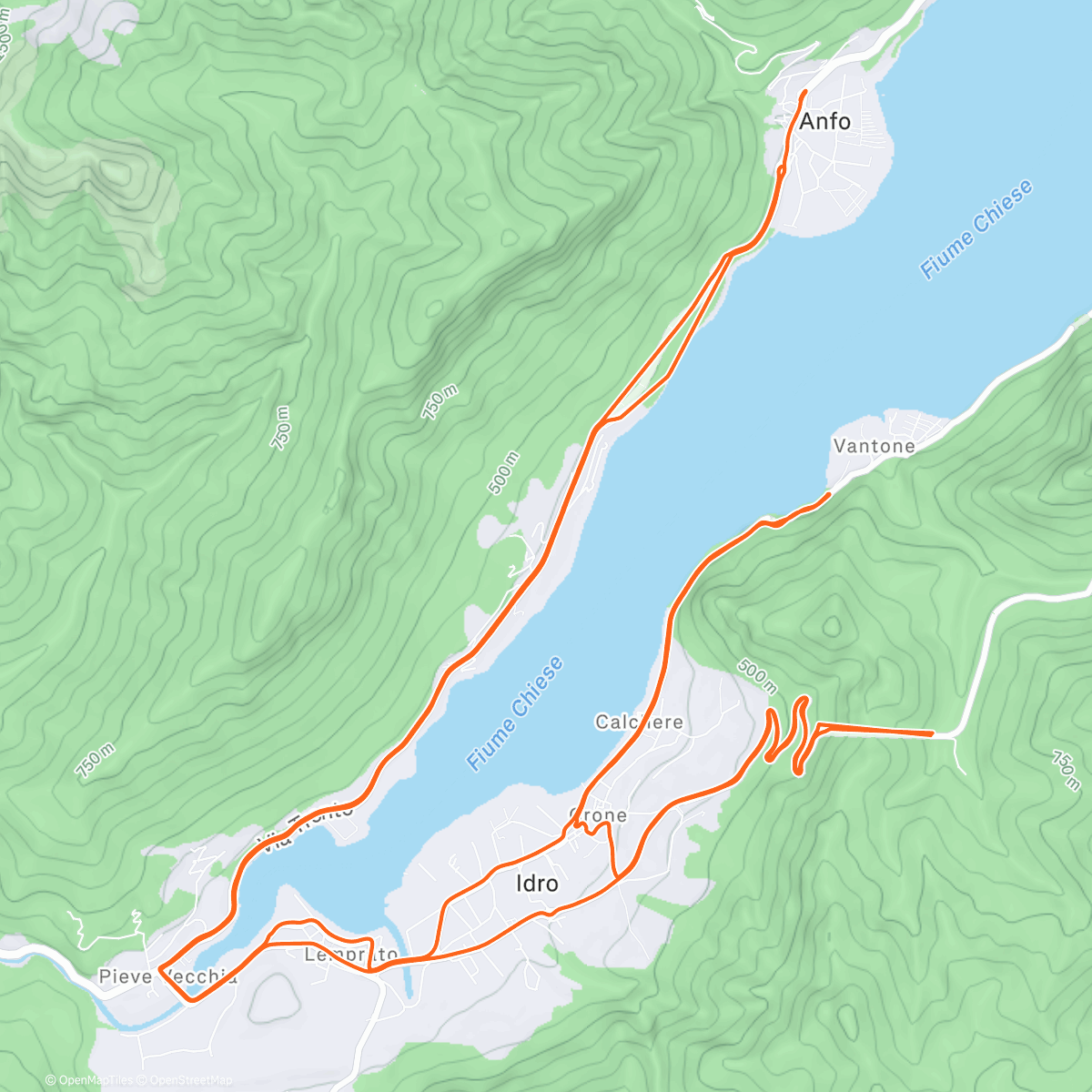 Map of the activity, Quando la TB303 del mio minime inizia a piangere è il momento di fare dietrofront. 🔙