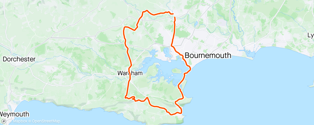 Map of the activity, First “proper” ride of 2024. Now just need to lose 10kg and find some fitness 🤦🏻‍♂️
