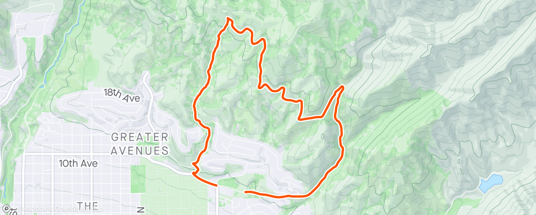 Map of the activity, Bobsled