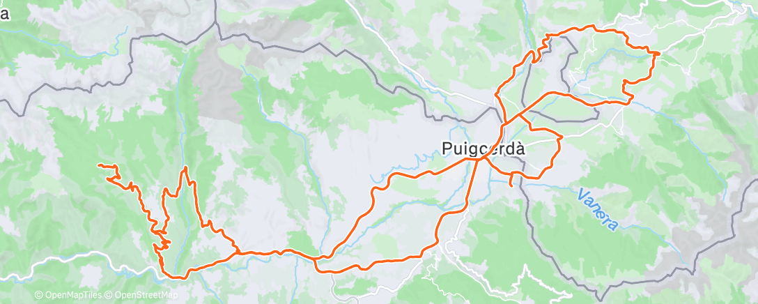 Peta aktivitas, Morning Ride