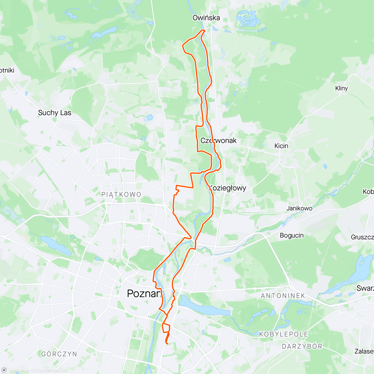 Map of the activity, На місток / na kładce