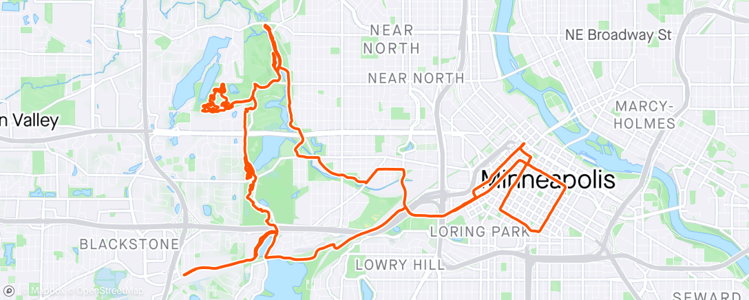 Map of the activity, Trail/City Bike 🚴
