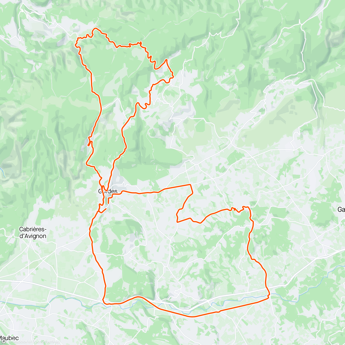 Map of the activity, Calme-toi