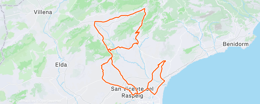 Map of the activity, Feliz cumpleaños MA ✌🏽