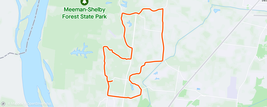 Map of the activity, Victory Pre Ride