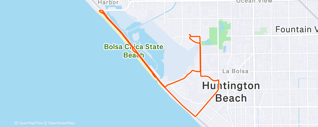 Map of the activity, Huntington Efforts