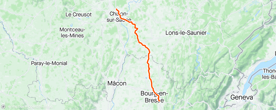 Map of the activity, Direction chez Théo 🙂