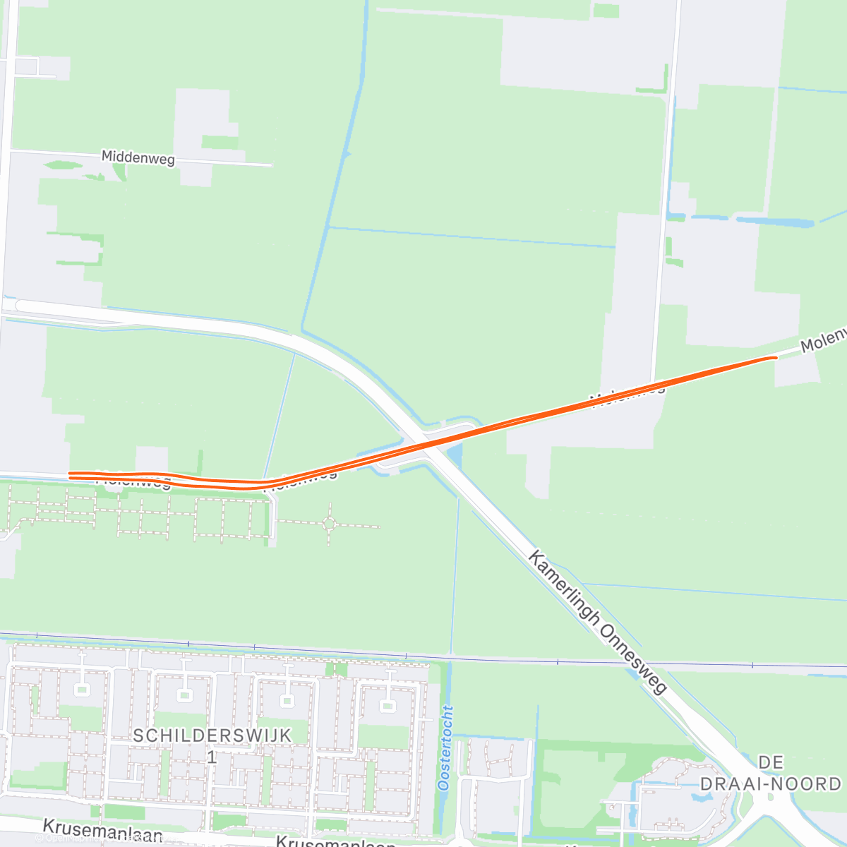 Mapa de la actividad (31/12/2025 - Oudejaarsrit (NW4))