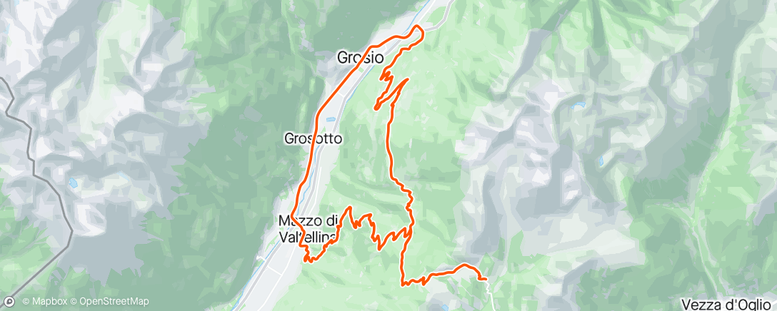 Mapa da atividade, Montirolo (da Mazzo)