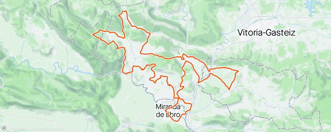 Map of the activity, Primera Ebro Gold Ride