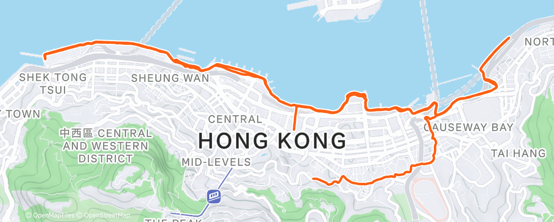 Map of the activity, WTF with those Midnight runners blasting shitty music while carries a huge speaker on their back! How can anyone thinks this is such a cool thing to do??? Go back to your midnight rave and stay there! Let others have a peaceful run in the morning!