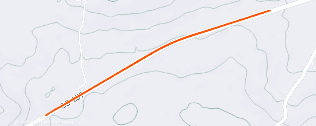 Map of the activity, 10k - leve - no plano