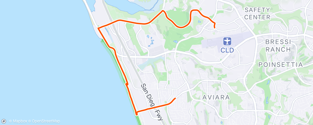 Map of the activity, Morning E-Bike Ride