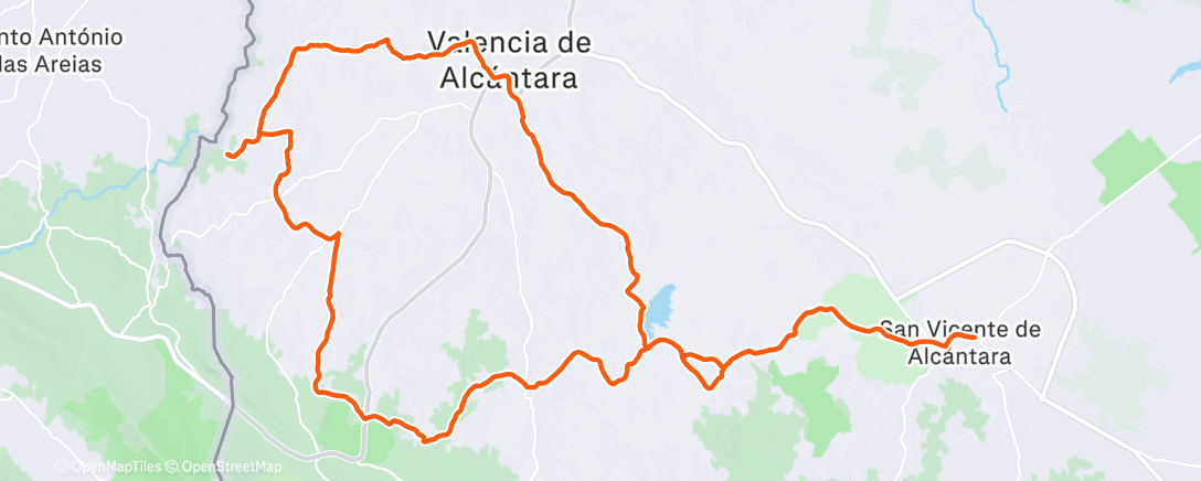 Карта физической активности (Al Molino la Negra con Rubenigue)