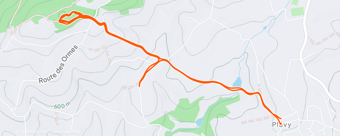 Map of the activity, Séance côte