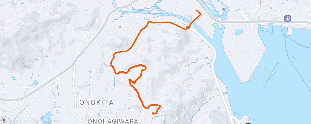 Map of the activity, 日曜朝練