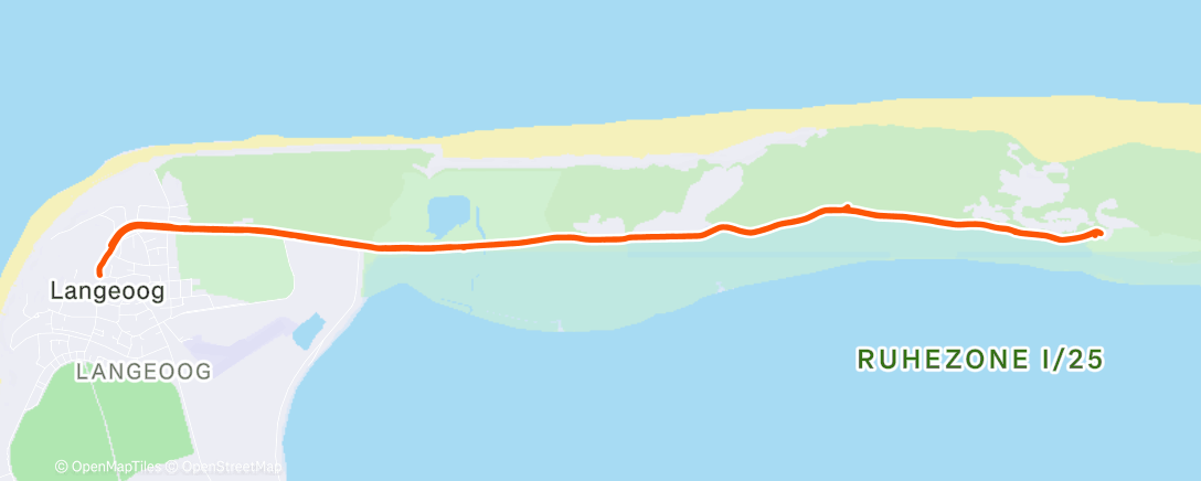 Map of the activity, Mittagswanderung