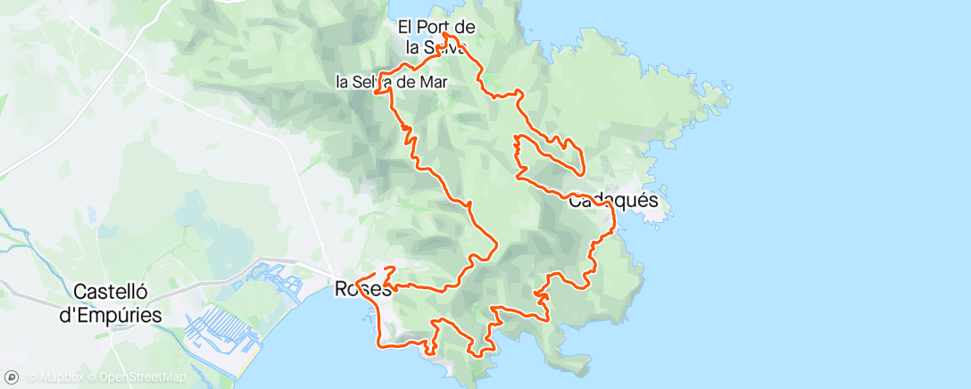 Map of the activity, 13@ Bike Marató Del Cap De Creus 🤘🏻 2024 ☠️