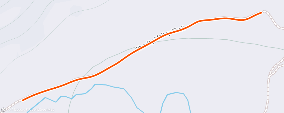 Map of the activity, Afternoon Mountain Bike Ride