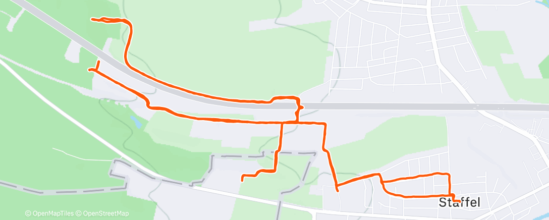 Карта физической активности (Taunustaler Xmas hm battle 2025)