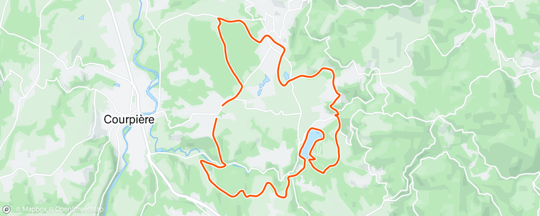 Map of the activity, Sortie de Noël PV 🎄